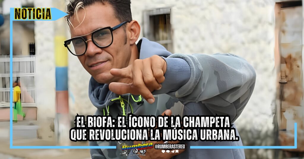 El Biofa El ícono de la champeta que revoluciona la música urbana.